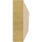 Ekena Millwork 2in. W x 8in. H x 28in. L Newport Woodgrain TimberThane Rafter Tail, Primed Tan RFTUR02X08X28NEWRCPR - alternate 3